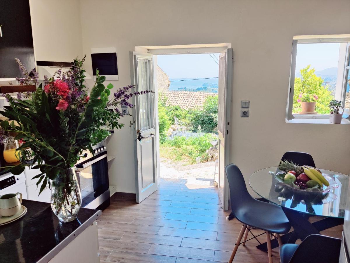 Ferienwohnung Corfu Sea View House - Live In Corfu Like A Local! Ágios Márkos Exterior foto