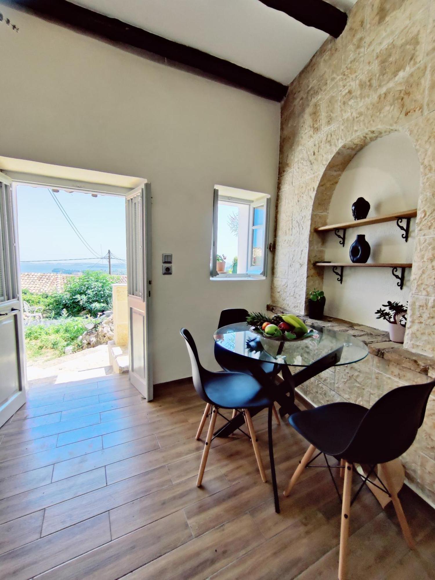 Ferienwohnung Corfu Sea View House - Live In Corfu Like A Local! Ágios Márkos Exterior foto