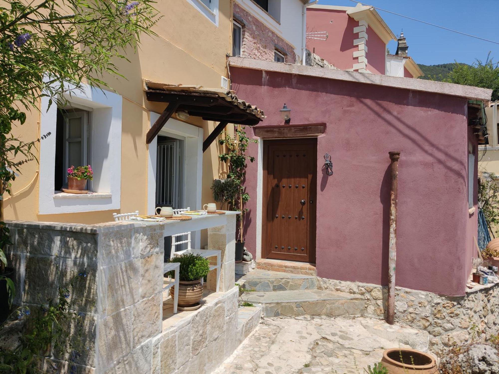 Ferienwohnung Corfu Sea View House - Live In Corfu Like A Local! Ágios Márkos Exterior foto